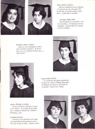 Judith Ramos' album, Gabriela Mistral Class of 1962
