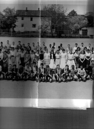 1958 Class Photo at Princeton Jr. High