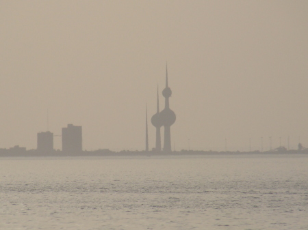 Kuwait Towers in Kuwait City