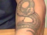 snake tat