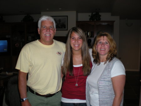 My daughter Brittany, Shannon and I