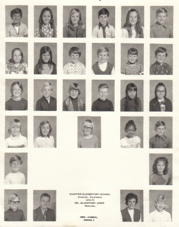 Schaffer Elementary School Class Pictures