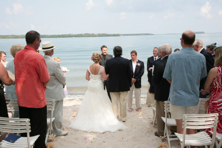 Emily's wedding on the Beach in Florida