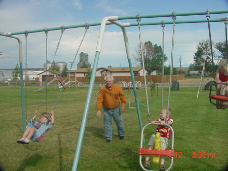 Playing with some of the Grandkids