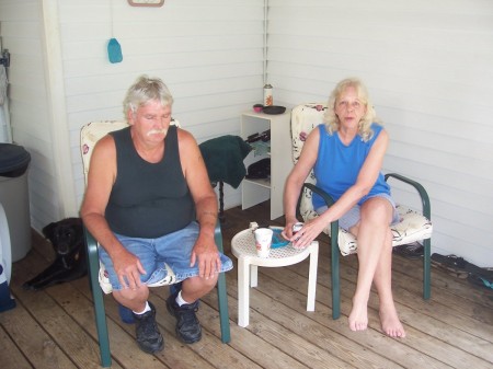Sis Brenda and her husband. 2008