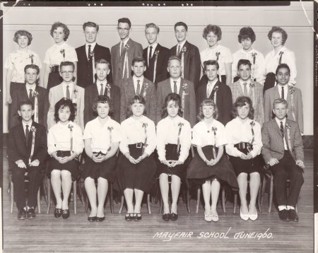 8th grade class Mayfair School