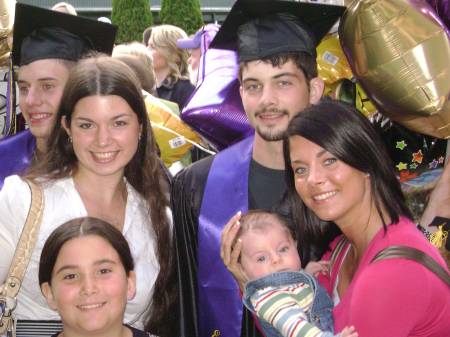 my kids together at graduation 2008