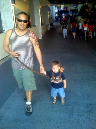 logan leash disneyland