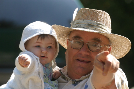 Ava and her Nonno