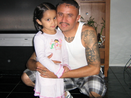 MY BABY ALINA & HER DADDY!