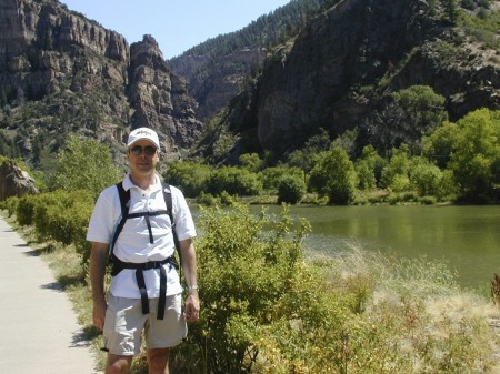 Kevin near Hanging Lake, Colorado