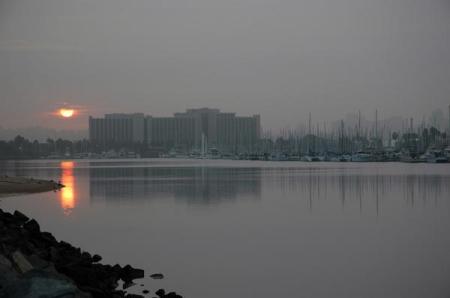 San Diego Bay sunrise