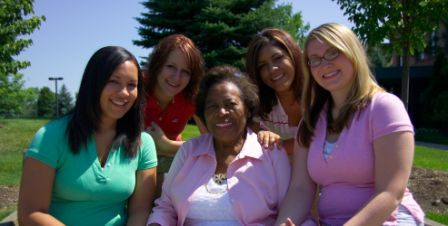 My Nieces and their Gramma