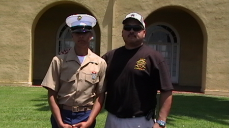 Cousin Joey Grad from Boot Camp