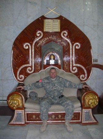 Saddam's chair