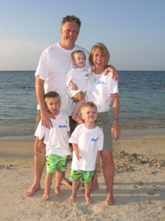 With my 4 boyz in Jamaica