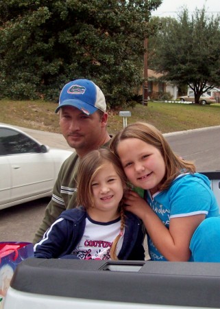 my hubby and my 2 daughters