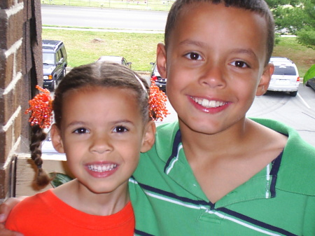 My beautiful kids Hope & Alan 2007