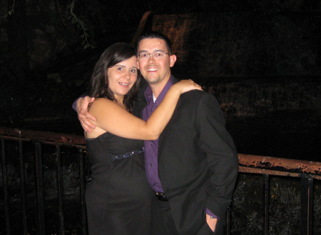 Us on the RiverWalk for our 5th Anniversary