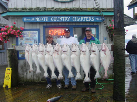 Halibut fishing