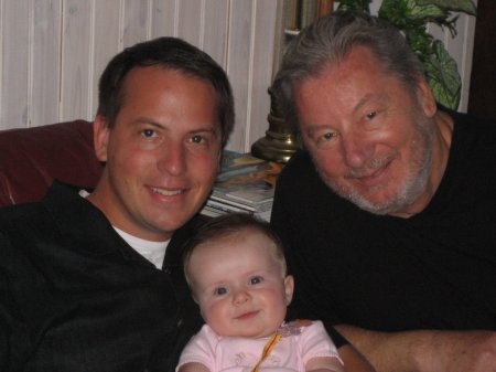 Son Michael, Annalise and grandpa (Opa)