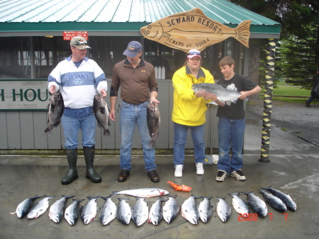 Our one day catch at Seward