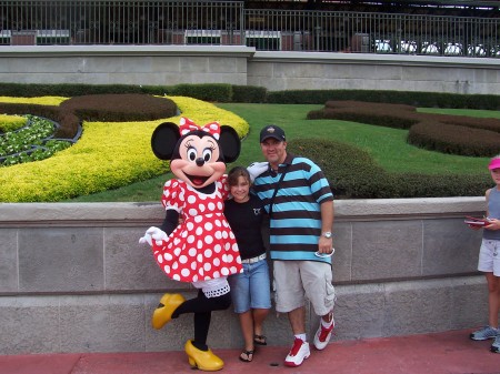 Rob and daughter Skyler at Disney