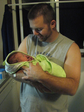 Daddy and Wyatt