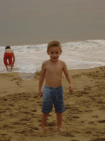 Zach on the Beach 2007