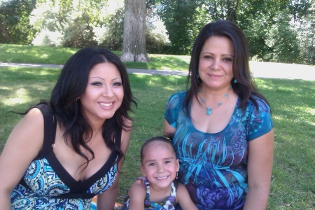 Daughter, Amy......granddaughter Leiay...and me Aug. 2010.
