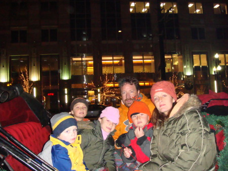 Family at Temple Square 2007
