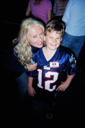 Joseph and Mom at EPCOT Center 2004