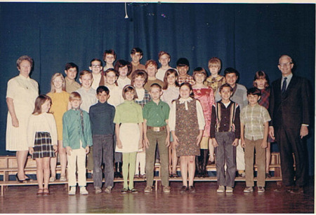 6th Grade Class - Mrs. Mitchell - 1968