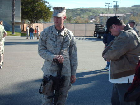 3/15/10 - Nick deploying to Afghanistan