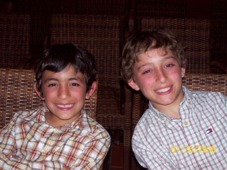 My sons: Evan (9) and Ryan (10).