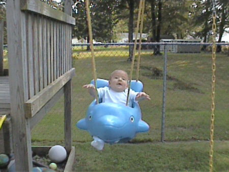 Kyle Swinging/ Sept. 2008