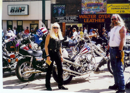 Sturgis 1998 - Captian America Bike