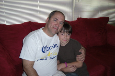 Rob and his son Alex.