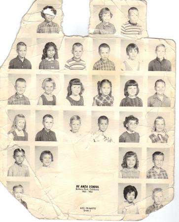 DeAnza 2nd Grade Mrs. Gillette 1969-70