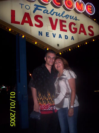 My Wife and I at Las Vegas