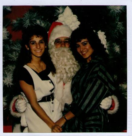 Angie Lori & Santa