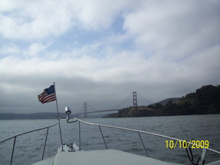 Heading out to the Golden Gate