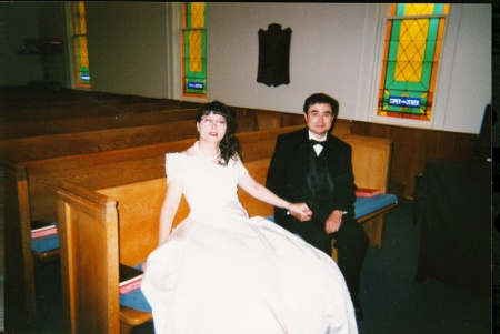 Gerry & I on our wedding day July 26, 2003