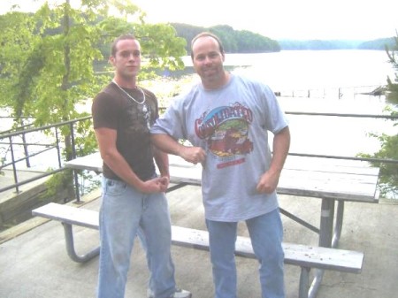 My hubby, Scott and My son, Cody 2008