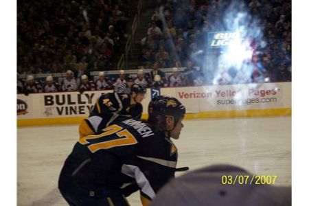 me and trey at sabres game