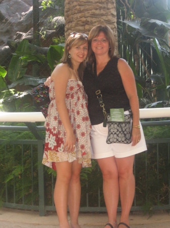 My daughter and I in Vegas 2008