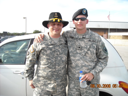 Me and my buddy Will Stafford (August 2008)