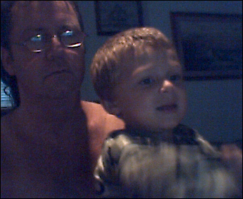 grandson Chai and I