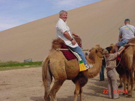 Gobi desert in Western China