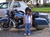 my daughter age 4 - Biker Chick